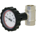 Kugelhahn mit Thermometer