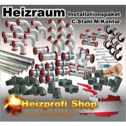 C-Stahl Heiz-Technikraumpaket Small 28 mm