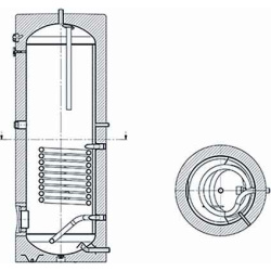 AE Trinny Warmwasserspeicher 300L 1 Register