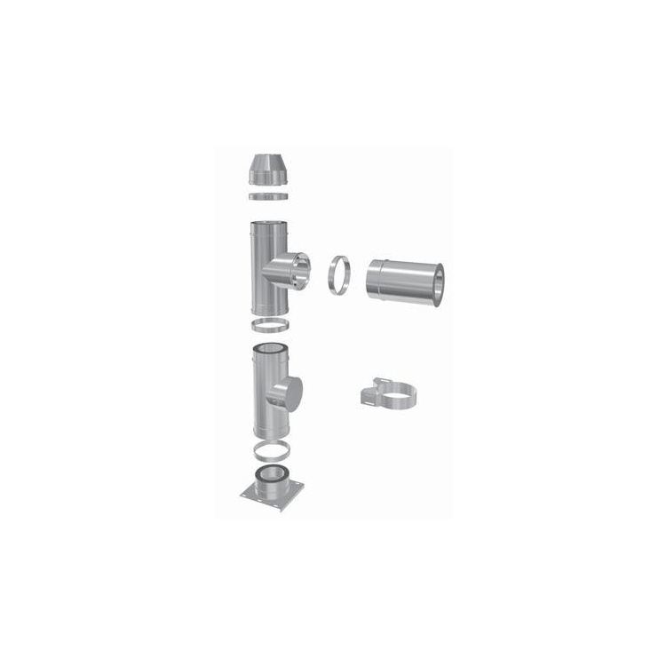 V&N UniTHERM FSU Doppelwand-Kaminset 150 mm