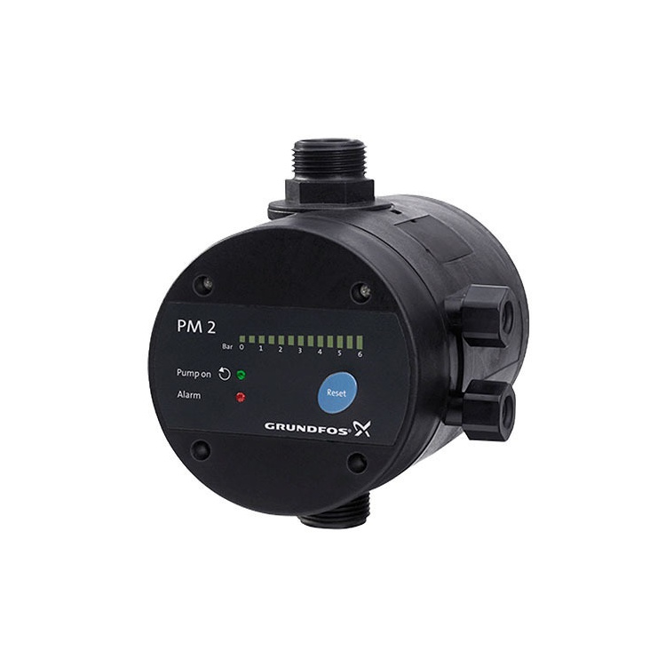 Grundfos Steuerung PM2-AD druckabhängig 230V Einschaltdruck 1,5-5bar mit 1,5m Kabel und Schukostecker