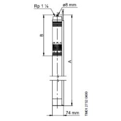 Grundfos Wasserversorgungspaket SQE3-65 Konstantdruckpaket