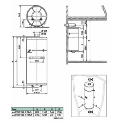 Vaillant Wandhängende Luft-/Wasser-Wärmepumpe VWL B 100/5