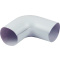 Folienbogen 90° PU-PVC ø 76mm DS:30 mm