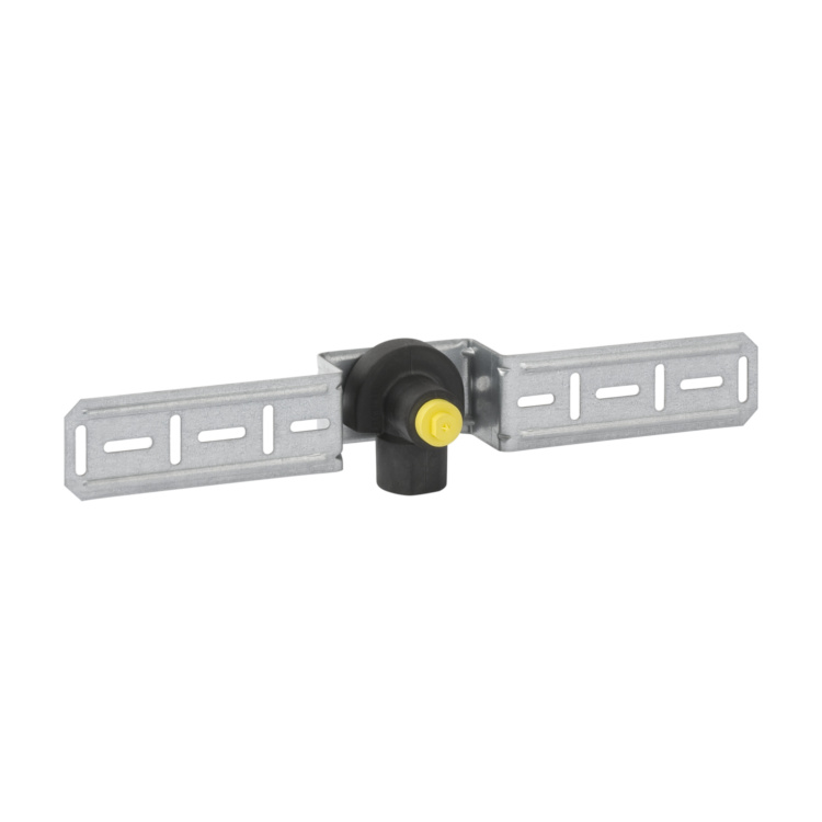 Geberit Mepla Montageplatte Einzelanschluss gedämmt 20x1/2"