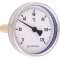 Bimetall-Zeigerthermometer 1/2" 63mm 0-120 C° mit Stahlblechgehäuse