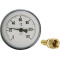 Thermometer Bimetall  ø 100 mm DN 15 (½“) 100 mm