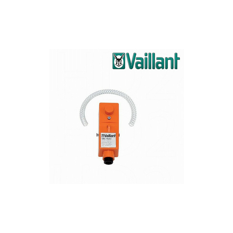 Vaillant VRC 9642 Anlegethermostat mit Umschaltkontakt und Spannbandbefestigung