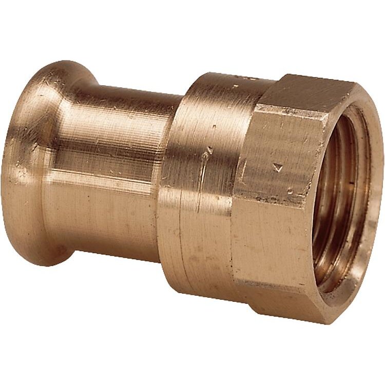 C-Stahl Pressfitting Übergangsstück AG – 28 Mm X DN 20 (3/4 Zoll), M-Kontur