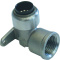 ES Steckfitting Wand/ Deckenwinkel 18mm- 1/2" IG