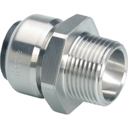 ES Steckfitting Übergang 18mm- 3/4" AG