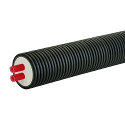 Fernwärmerohr Austropur Double 1lfm 2x DN40 50/4,6...