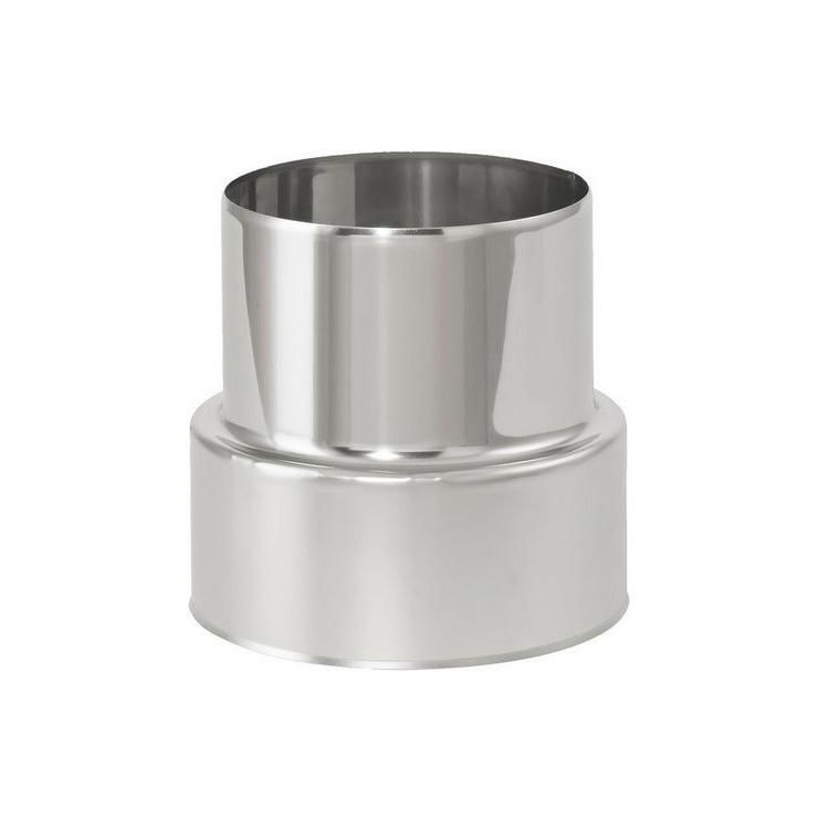 Edelstahl Reduktion 130eng 120 weit