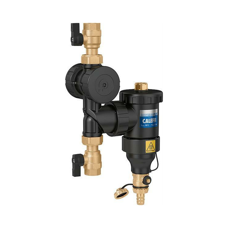 Schlammabscheider DIRTMAGPLUS mit Magnet und Schmutzfänger 22 mm Klemmringver.