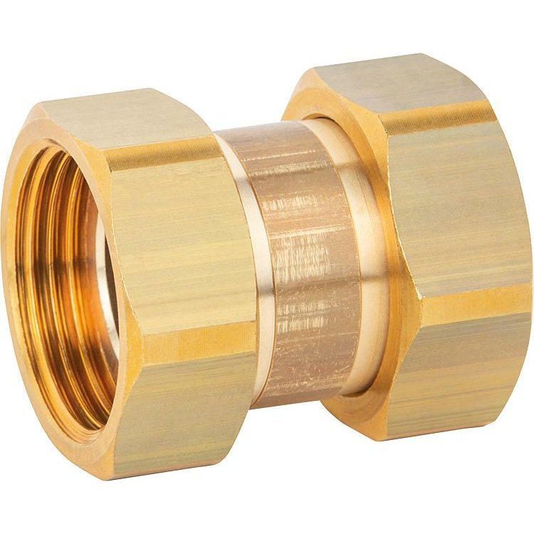 Spezial-Verschraubung Messing Überwurfmuttern 1 1/4 " x 1" 