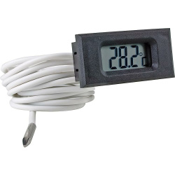 Einbauthermometer digital -40- +110 C°
