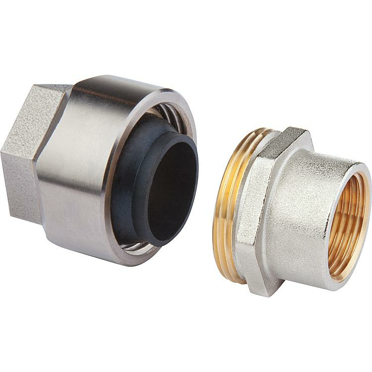 Simplex Schwarzrohradater DN 15 (1/2") x DN 15 (1/2") IG