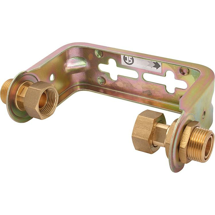Wasserzählerbügel für Wohnungswasserzähler DN20 WZ-Länge 80 mm