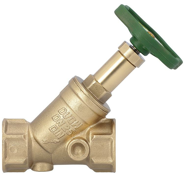 Schlösser Schrägsitzventil DN40 1 1/2", Fettkammer mit Stoffbuchse
