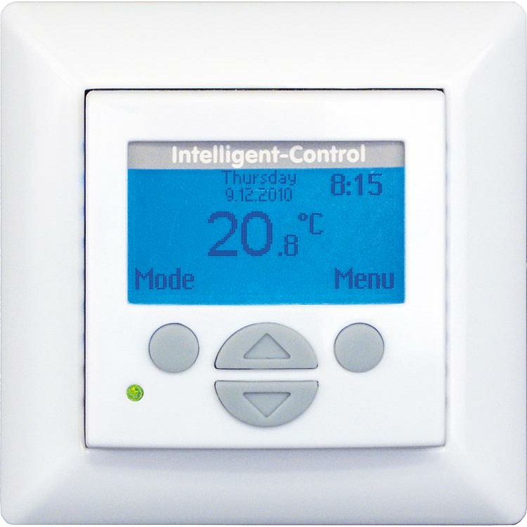 Raum- und Fußbodentemperaturregler, Typ Intelligent-Control