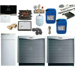 Vaillant flexoTHERM exklusive Komplettset 14,4-19,7 kW