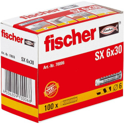 Fischer Spreizd&uuml;bel SX  4x20 VPE 200 Stk
