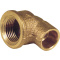 Rotguss Lötfitting Winkelübergang 90° 15mm- 1/2" IG
