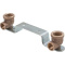 Wandhalterung mit RG Lötübergangen 15mmx 1/2" 153mm