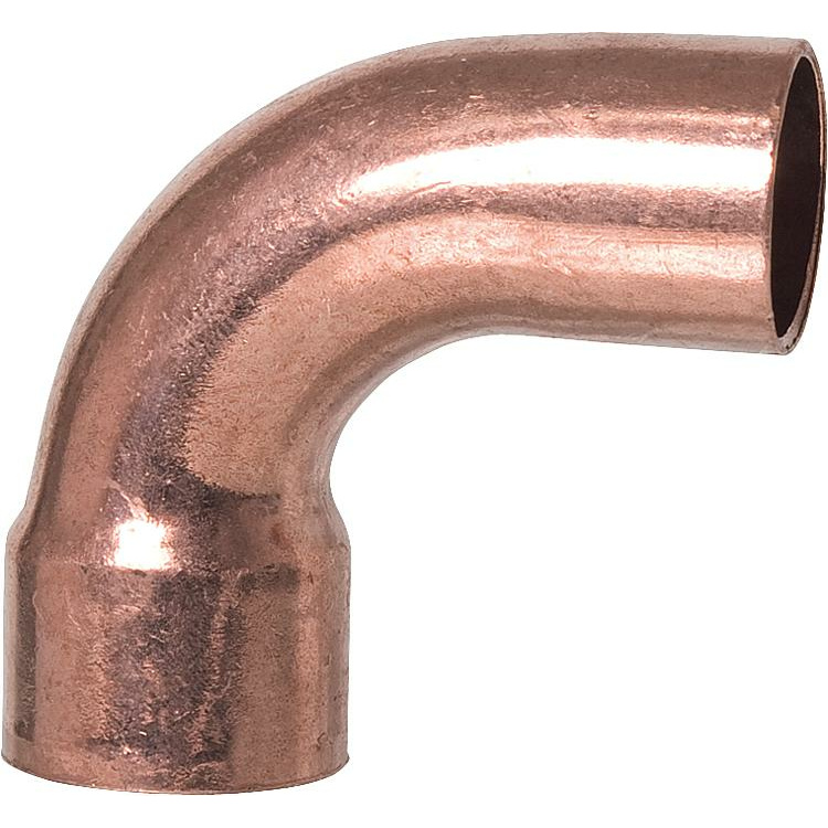 CU Lötfitting langer Bogen 90° (i/a) 22mm