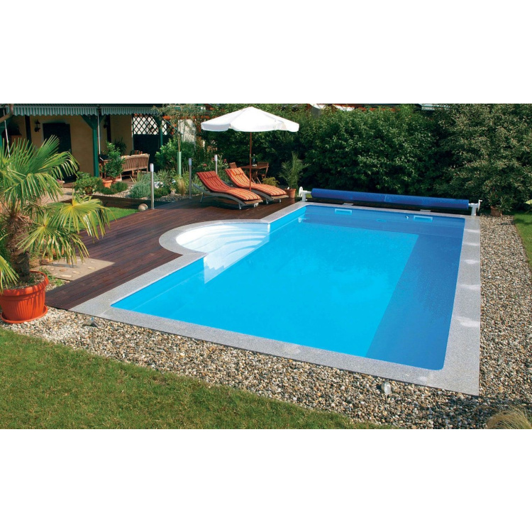 Öko Pool Komplettset Highlight de Luxe 700 x 350 x 145 cm