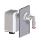 HL4000.1 Komplettierset Einzelanschluss zu Waschgeräte-UP-Siphon HL4000.0