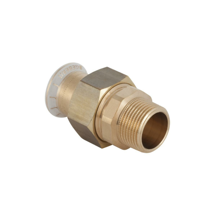 Mapress Kupfer Übergangsverschraubung 42 - 1 1/2" AG
