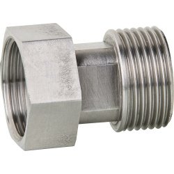 Edelstahl Spezial-Verschraubung DN20 3/4"