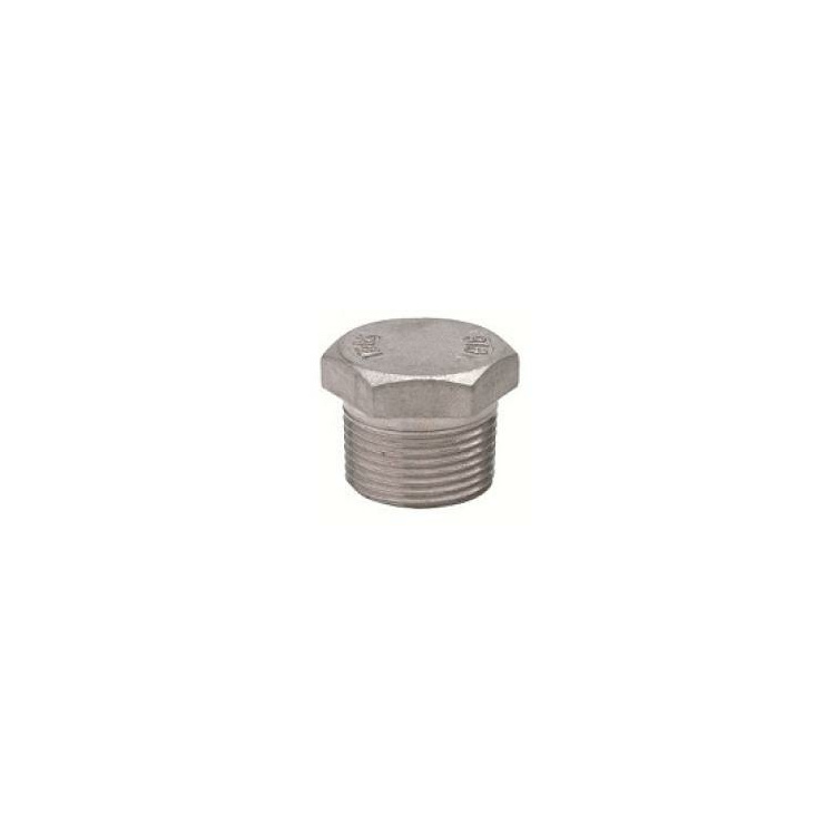 Edelstahl Sechskant Stopfen DN 10 (3/8") AG
