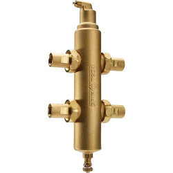 Hydraulische Weiche SpiroCross® AX100 DN25 1" mit Luft- und Schlammabscheidung