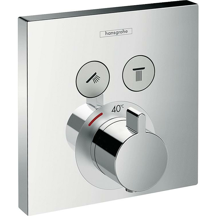HG Unterputz-Thermostat ShowerSelect, f&uuml;r 2 Verbraucher