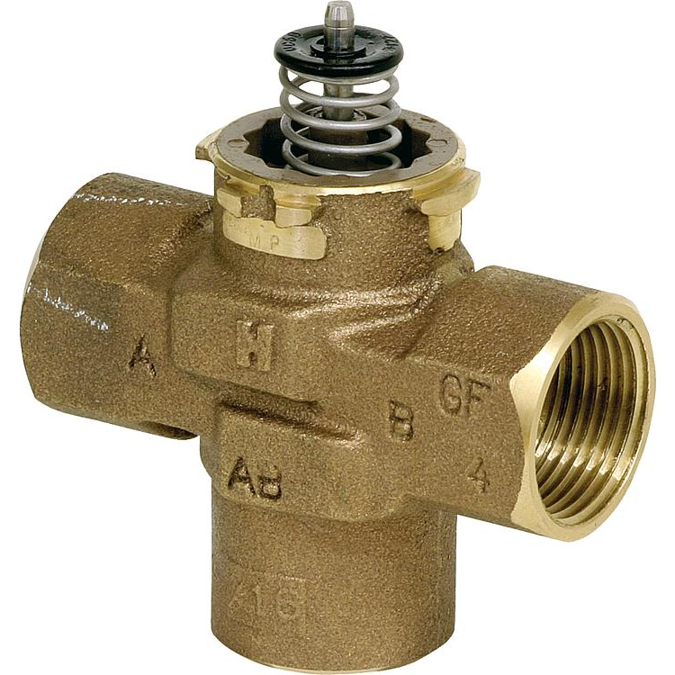 Umschaltventil 3 Wege Honeywell VCZMP6000, DN25(1") IG, Kvs 7,7