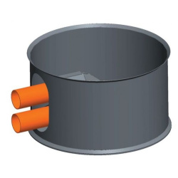 Holzpellets-Silo HPS RATIO 165x165x165 2,2t