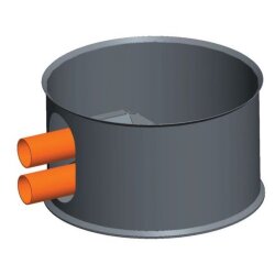 Holzpellets-Silo HPS RATIO 165x165x200 2,8t