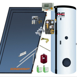 Solarkomplettset Sonnenkraft Premium 7,65m²