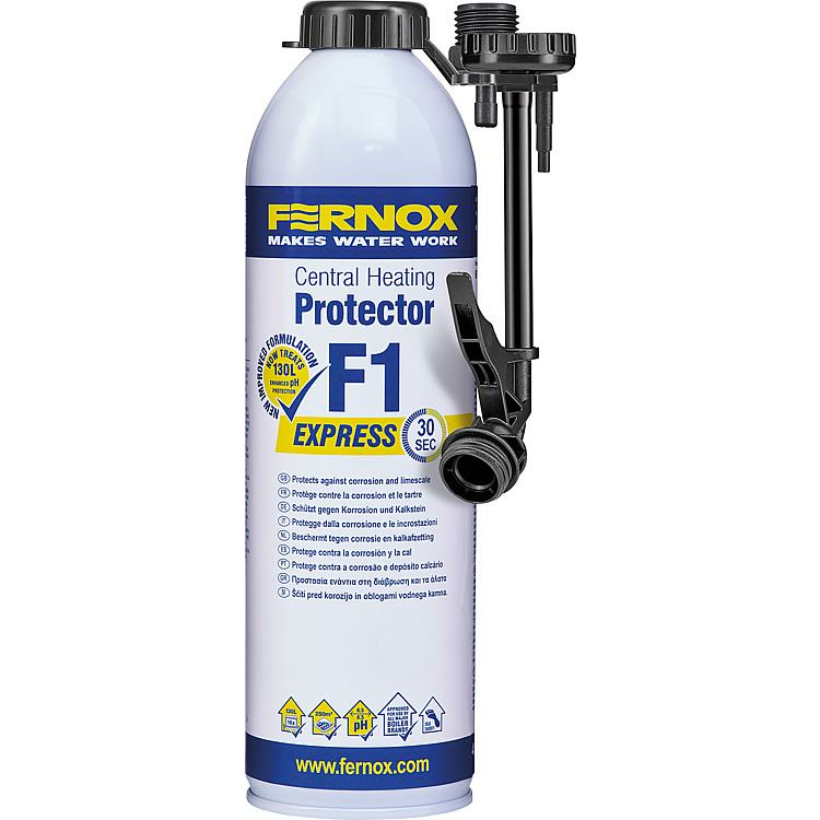Zentralheizungs-Vollschutz Protector F1 400ml Express für 130 L Heizungswasser