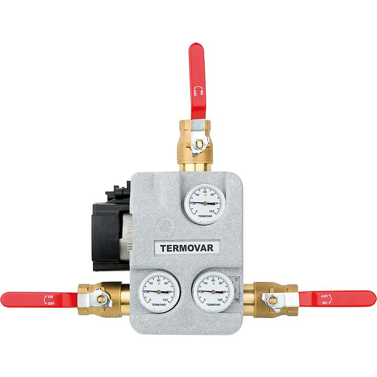 Thermovar Festbrennstofflade-Set , thermisch DN32 5/4" 55C°