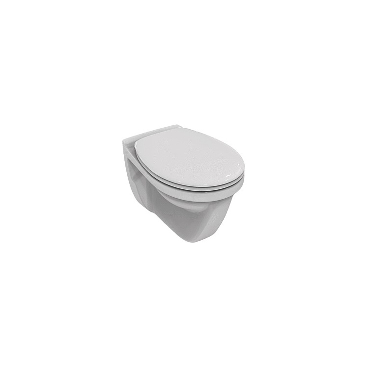 Wand-WC Flachspüler EUROVIT weiß