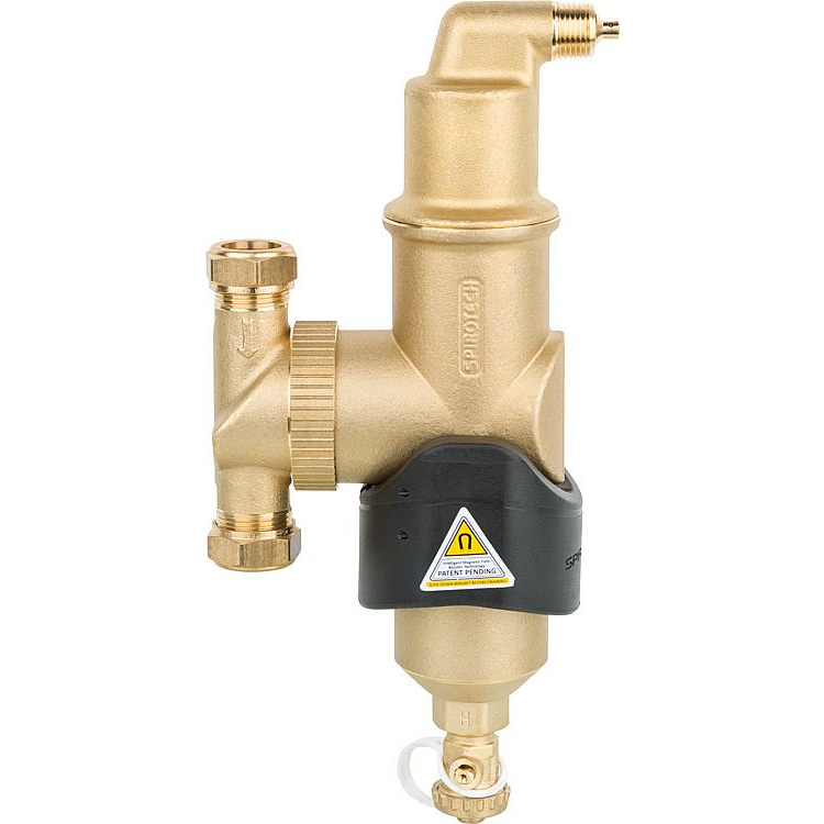 Spirocombi MB3 DN25 1" IG Luft-, Schlamm- und Magnetitabscheider