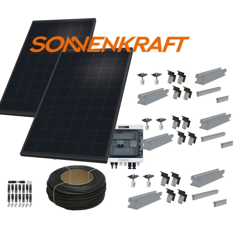 Photovoltaik-Paket Austria Sonnenkraft 5,7kWp ohne Wechselrichter
