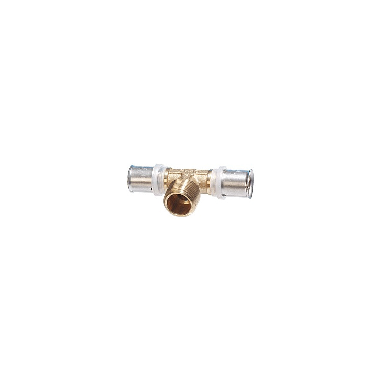 T-Stück mit AG 26x3mm-3/4-26x3mm