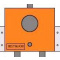 Montagebox Dusche/BW  mit HG iboxx 018000 Mepla 20mm oben/mitte