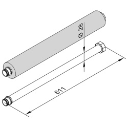 Anschluss-Set für Konsole für Bodenmontage...