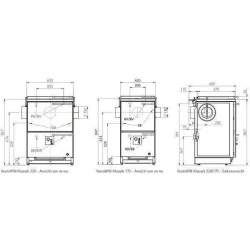 Vesto Win Klassik 170 weiss 16,9KW mit Ceranfeld