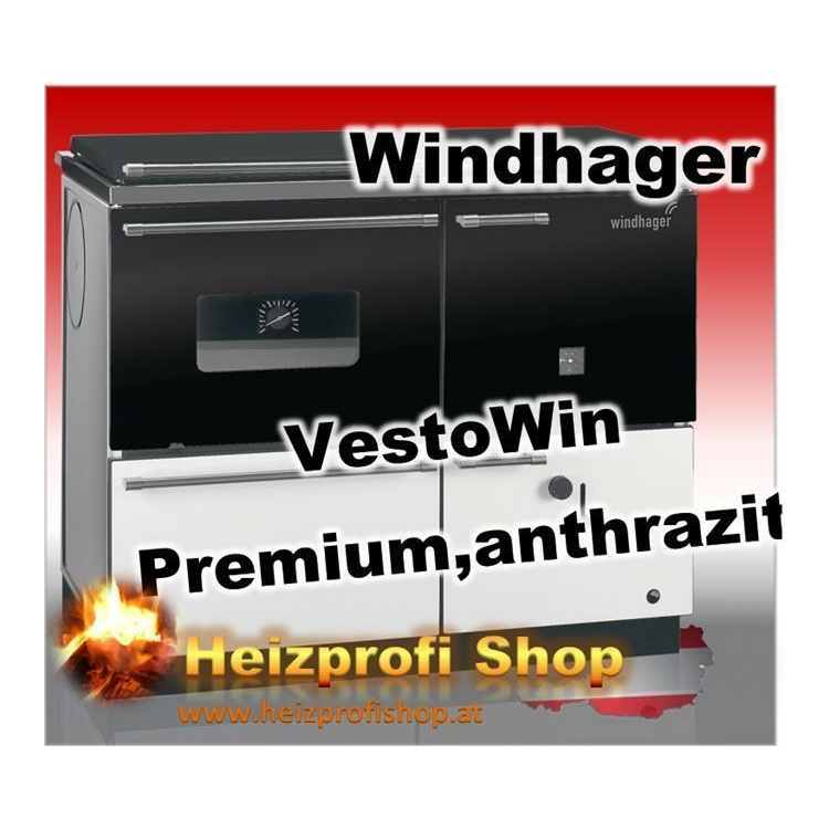 Vesto Win Premium 200 mit Backrohr links  grau 19,9 KW mit Ceranfeld